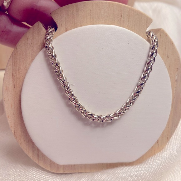 *3 for $20* Jewelry Set-Sterling Silver Stud Earrings (unicorn),Chain Bracelet. - Picture 4 of 7